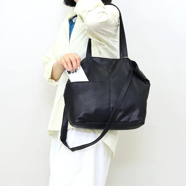 COOCO（クーコ） 26131-11011 くったり 2WAY トートバッグ A4収納可能