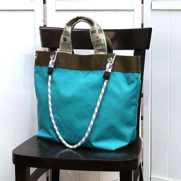 COOCO クーコ 26131-11201 オリジナルテープxダブルハンドル トートバッグ A4収納可能 | COOCO | 18