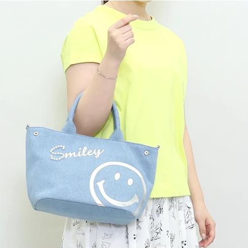 COOCO（クーコ） 26131-11707 SMILEY キャンバス 2WAY トートバッグ
