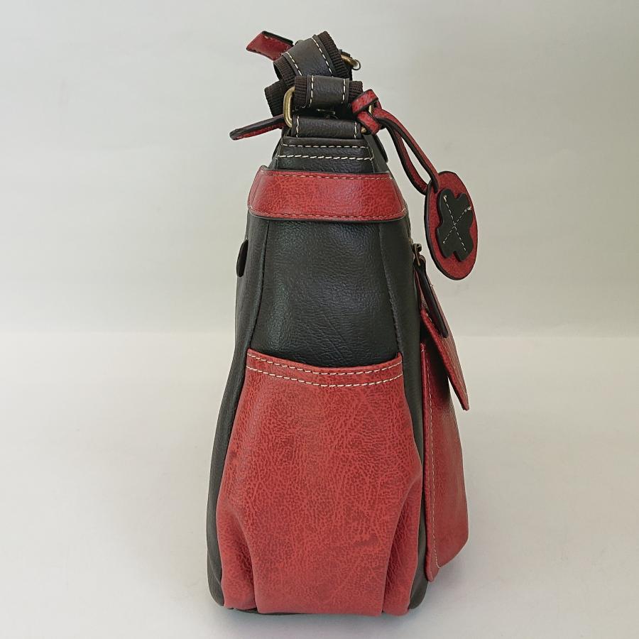 FASCINO ファッシーノ / PIEMONTE LUSSO ピエモンテ ルッソ 6051 VOICE ショルダーバッグ バイカラーななめ掛けポシェット 合成皮革 |  | 15