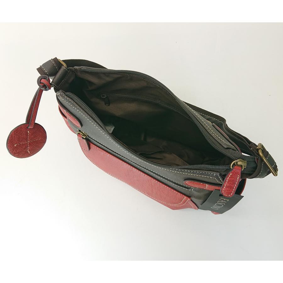 FASCINO ファッシーノ / PIEMONTE LUSSO ピエモンテ ルッソ 6051 VOICE ショルダーバッグ バイカラーななめ掛けポシェット 合成皮革 |  | 19