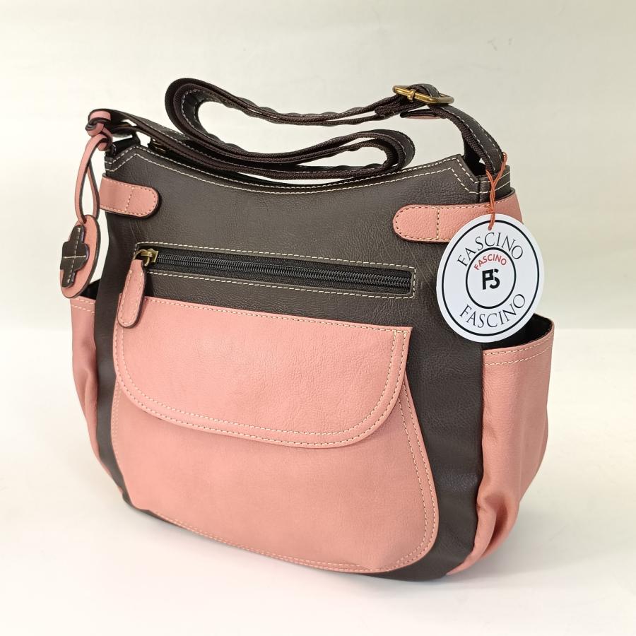FASCINO ファッシーノ / PIEMONTE LUSSO ピエモンテ ルッソ 6051 VOICE ショルダーバッグ バイカラーななめ掛けポシェット 合成皮革 |  | 11