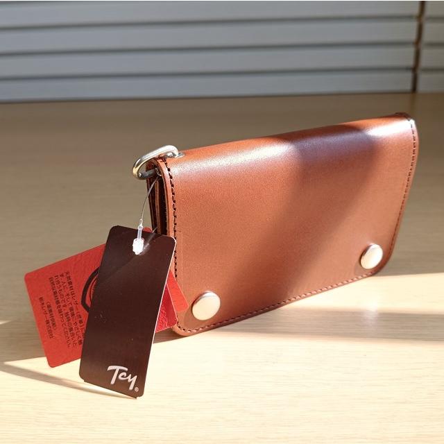 タチヤ tachiya 9228AR 栃木レザー トラッカーウォレット ミドル 日本