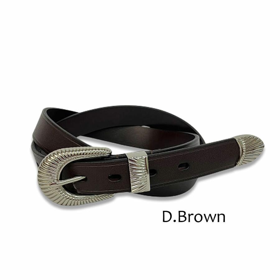 イタリヤ製　GENUINE LEATHERベルト タチヤ tachiya P0939P 25mm幅 3点尾錠ベルト : STYLE WEB DIRECT