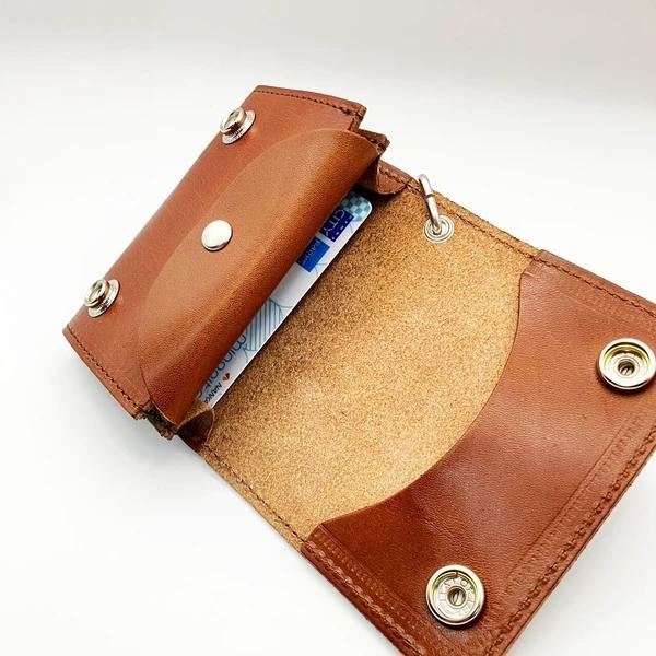 タチヤ tachiya T229AR 栃木レザー トラッカーウォレット Wフラップ