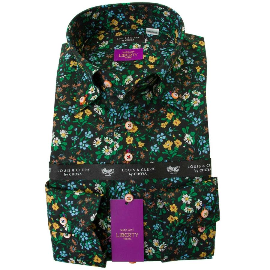 格安即決 シャツ メンズドレスシャツ 長袖リバティプリント 綿１００ ドレスシャツ ボタンダウン マリア タナローン 01 Rld 2106ss 超歓迎 Www Gran Gusto It