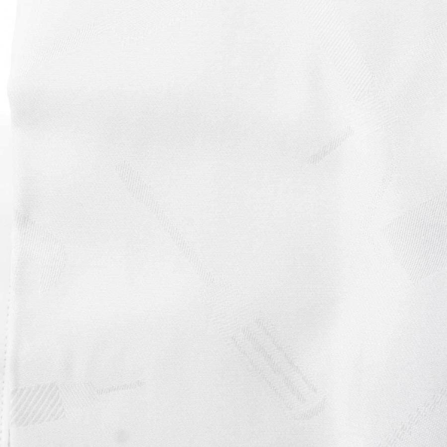 国産長袖ドレスシャツ　綿１００％　 スリムフィット　ワイドカラー　ホワイト　ジャガード織柄　工具　ツール｜styleworks｜03