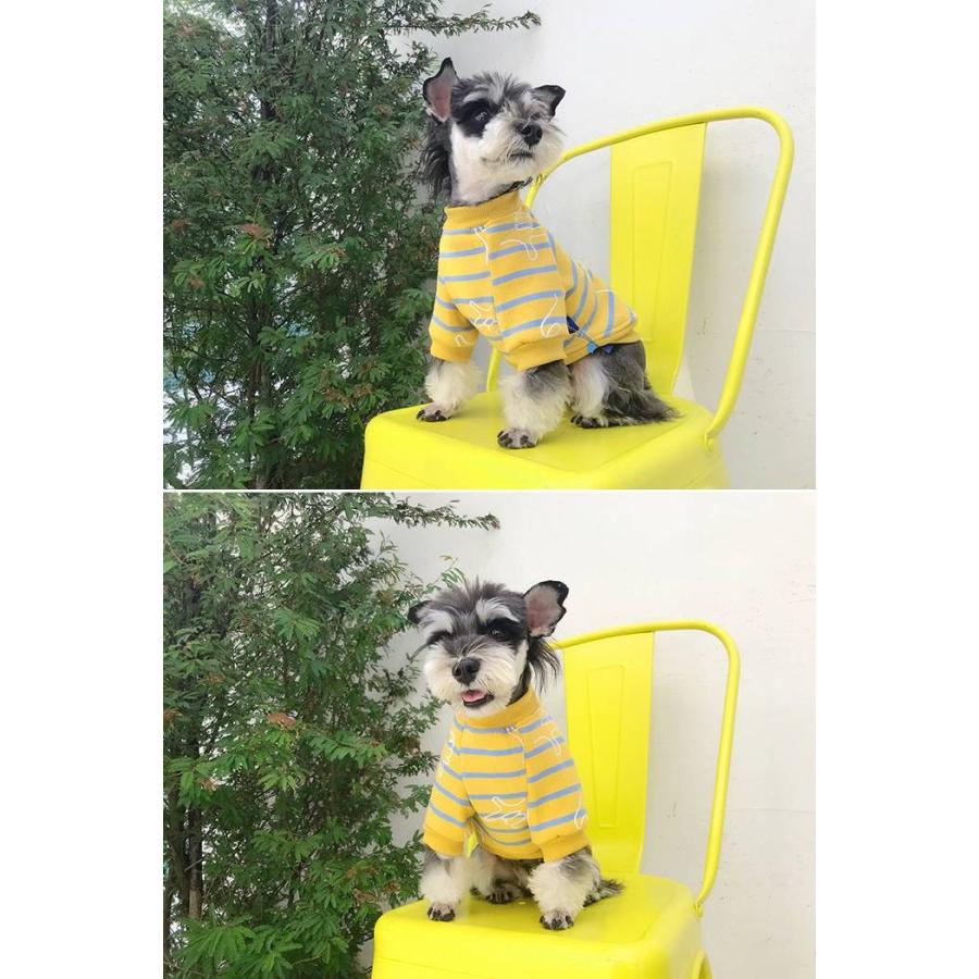 ドッグ 犬の服 犬服 犬用 ドッグウェア ボーダー 落書き風 Tシャツ 裏起毛 あったか トレーナー ペット用品 犬 ドッグ 大きいサイズ 新作 秋冬 小型犬 中型犬 Dt Stylike 通販 Yahoo ショッピング