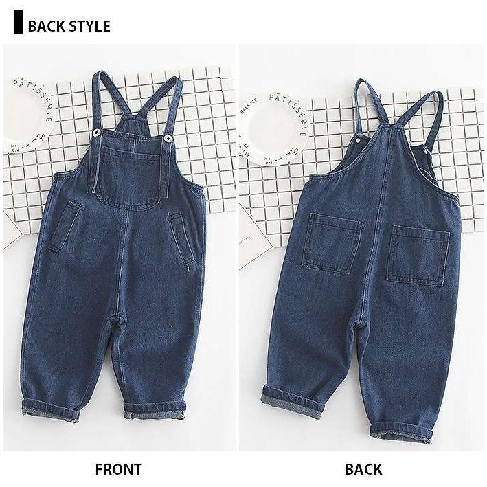 キッズ オールインワン サロペット オーバーオール つなぎ デニム 子供服 こども 子ども 女の子 男の子 新作 春服 秋服 冬服 ネコポス送料無料 Gb180115279 Stylike 通販 Yahoo ショッピング