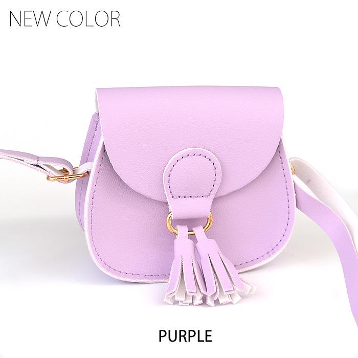 ショルダーバッグ キッズ バッグ 子供 女の子 男の子 カバン 鞄 かばん ショルダー 無地 フリンジ 子ども ネコポス送料無料 Gbg Stylike 通販 Yahoo ショッピング