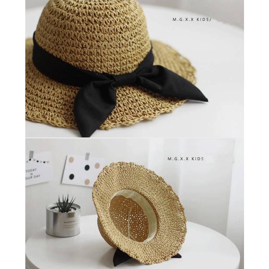 麦わら帽子 オシャレ 折りたたみ たためる カンカン帽 キッズ レディース ストローハット 子ども 子供 女の子 新作 Uv 夏 ネコポス送料無料 Gh Stylike 通販 Yahoo ショッピング