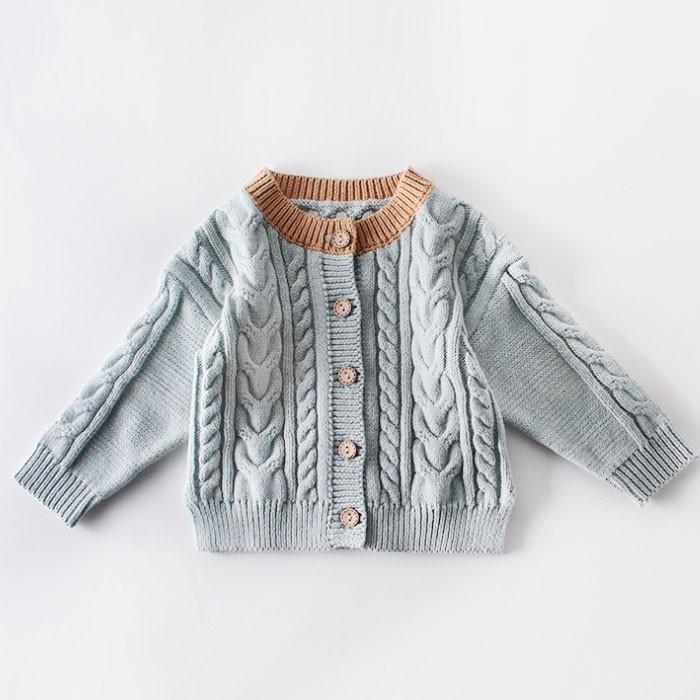 ベビー服 ニット カーディガン ボタン 赤ちゃん 女の子 男の子 新生児 キッズ 子供服 子ども服 おしゃれ 秋 冬 防寒 寒さ対策 無地 ネコポス送料無料 Go Stylike 通販 Yahoo ショッピング
