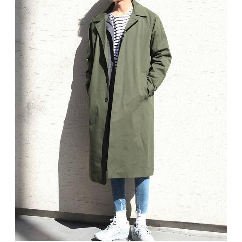 トレンチコート メンズ スプリングコート 春コート ロングコート