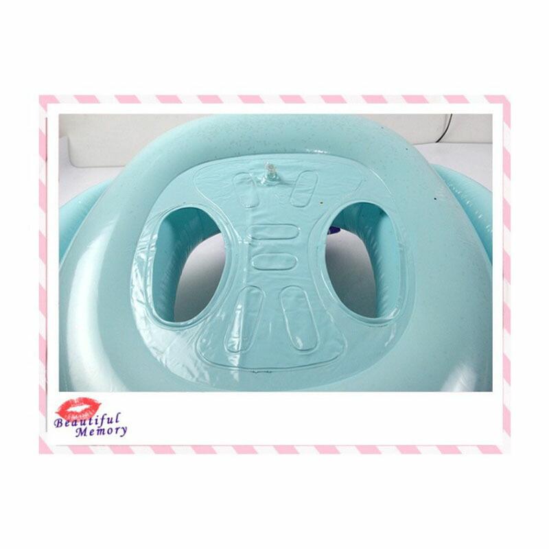 子ども用 浮き輪 足入れ ユニコーン ラメ フロート 子供用浮き輪