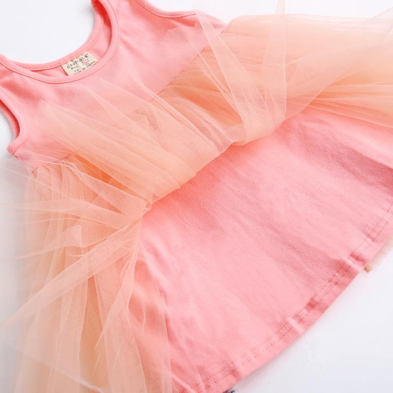 ノースリーブドレス ピンク ワンピース 80サイズ レースドレス レーススカート 子ども用 子供用 可愛い インスタ かわいい インスタ | ブランド登録なし | 02