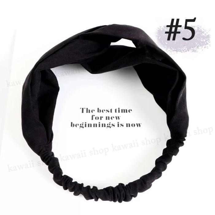 ヘアバンド レディース 無地 シンプル ヘアーバンド ターバン ヘアターバン ヘアーターバン ヘアアクセサリー ヘアアレンジ ワインレッド ネイビー | ブランド登録なし | 05