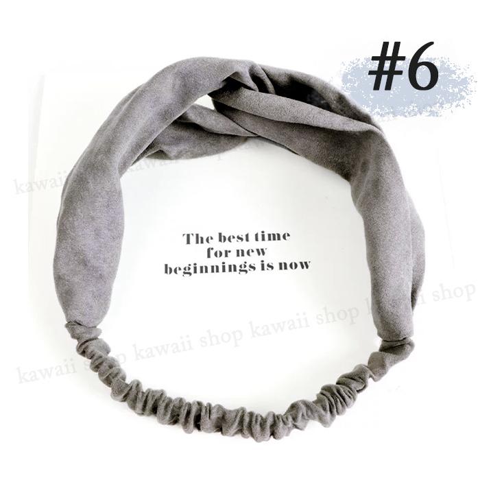 ヘアバンド レディース 無地 シンプル ヘアーバンド ターバン ヘアターバン ヘアーターバン ヘアアクセサリー ヘアアレンジ ワインレッド ネイビー | ブランド登録なし | 06