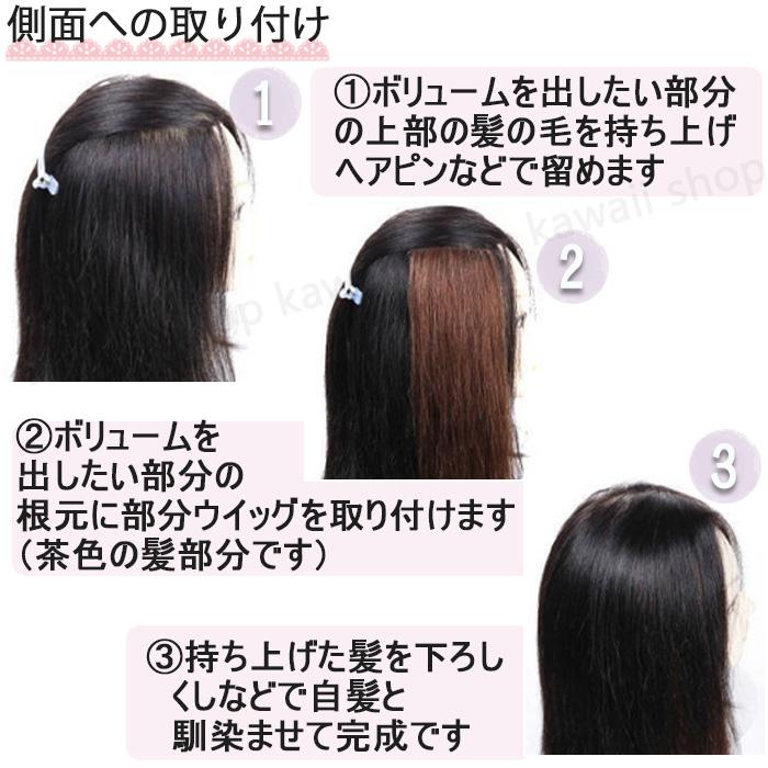 部分ウィッグ 円形脱毛症 頭頂部 人毛 100% 人毛ウィッグ 自然 女性 トップピース メンズ ヘアピース 白髪 安い 人毛 8ｘ10ｃｍ | ブランド登録なし | 08