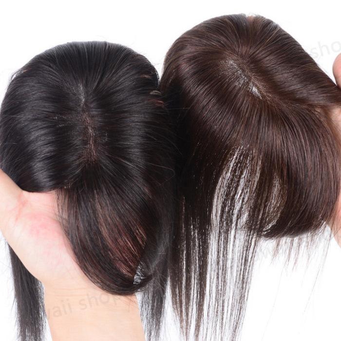 ウィッグ 女性 部分ウィッグ トップピース ヘアピース 人工毛ウィッグ
