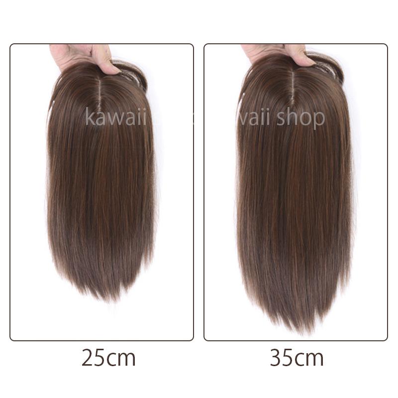 ウィッグ 女性 部分ウィッグ トップピース ヘアピース 人工毛 ウィッグ 女性 部分ウィッグ トップピース ヘアピース 人工毛