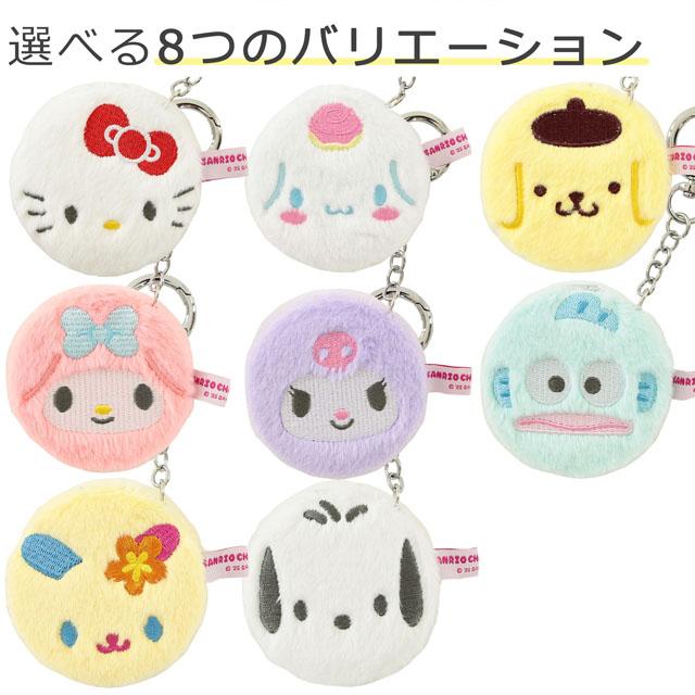 コンパクトミラー サンリオ ゆるふわ 丸型 sanrio 鏡 ダブルミラー 2倍