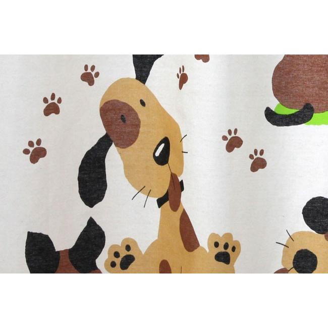 代引き手数料無料 間仕切り カーテン のれん パーテーション Dog 犬 イヌ 約幅110cm 丈180cm Supplystudies Com