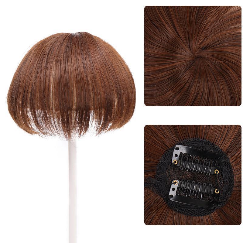 頭頂部ウィッグ レディース ショート 自然 ヘアピース 薄毛 白髪隠し かつら カツラ ストレート 黒髪 普段使い 女性用 15cm つむじ 可愛い |  | 01