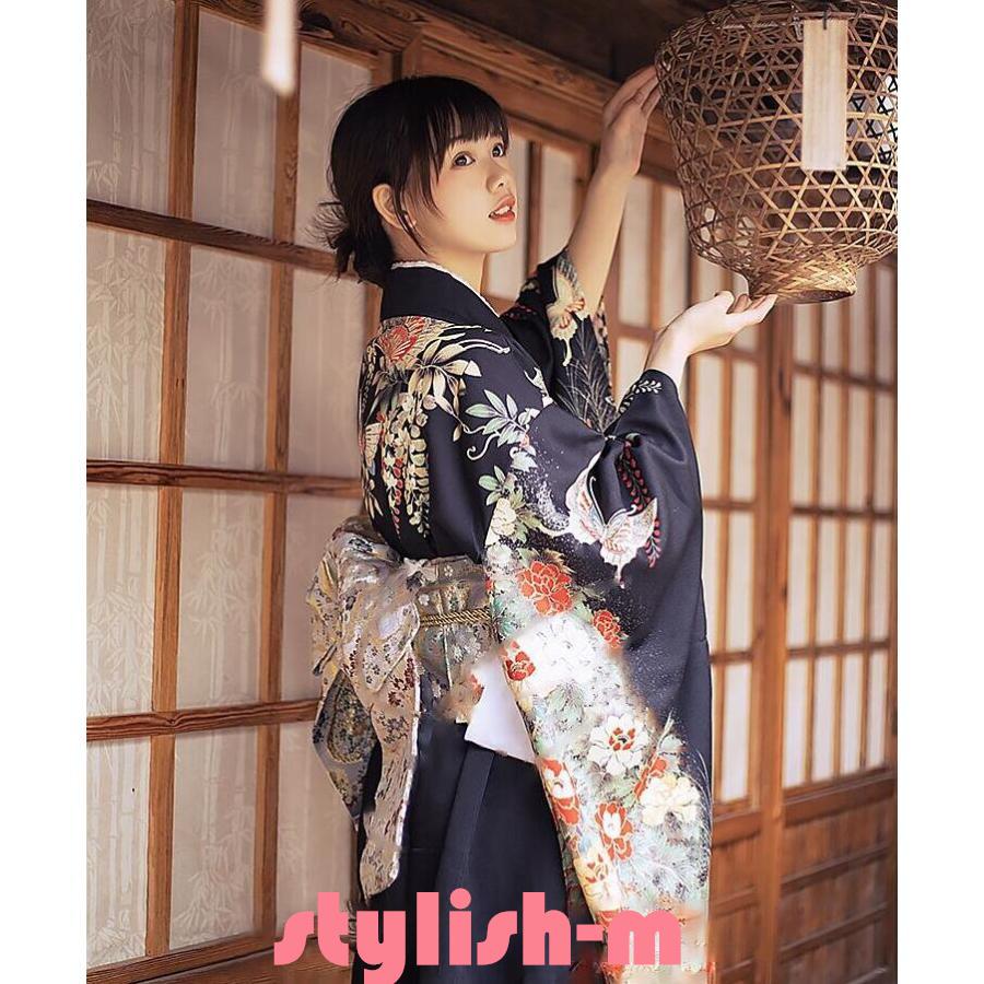 浴衣 レディース 花柄 和服 浴衣 女性用 コスチューム 浴衣 可愛い 和装 和風 着物 祭り 盆踊り プレゼント 花見 祭り 浴衣セット ゆかた |  | 04