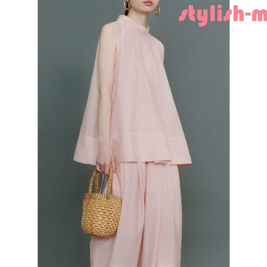 セットアップ レディース 夏 春 パンツドレス ワイドパンツ カットソー