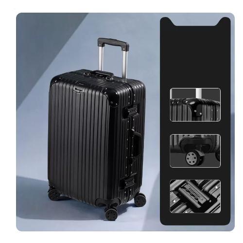 新品アルミフレーム スーツケース　黒 XXL　　　定価15,980円 新品 定価15,980円 アルミフレーム スーツケース 黒 XXL 新品