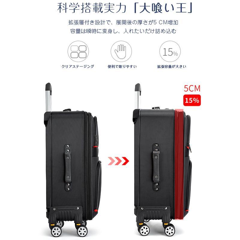 スーツケース キャリーケース 軽量 S-XLサイズ ファスナー スーツケース キャリーケース 軽量 S-XLサイズ ファスナー