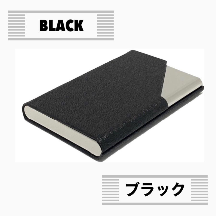 名刺入れ メンズ レディース ステンレス 名刺ケース 薄型 ビジネス カードケース 大容量 20代 30代 40代 50代｜stylish-select-shop｜02