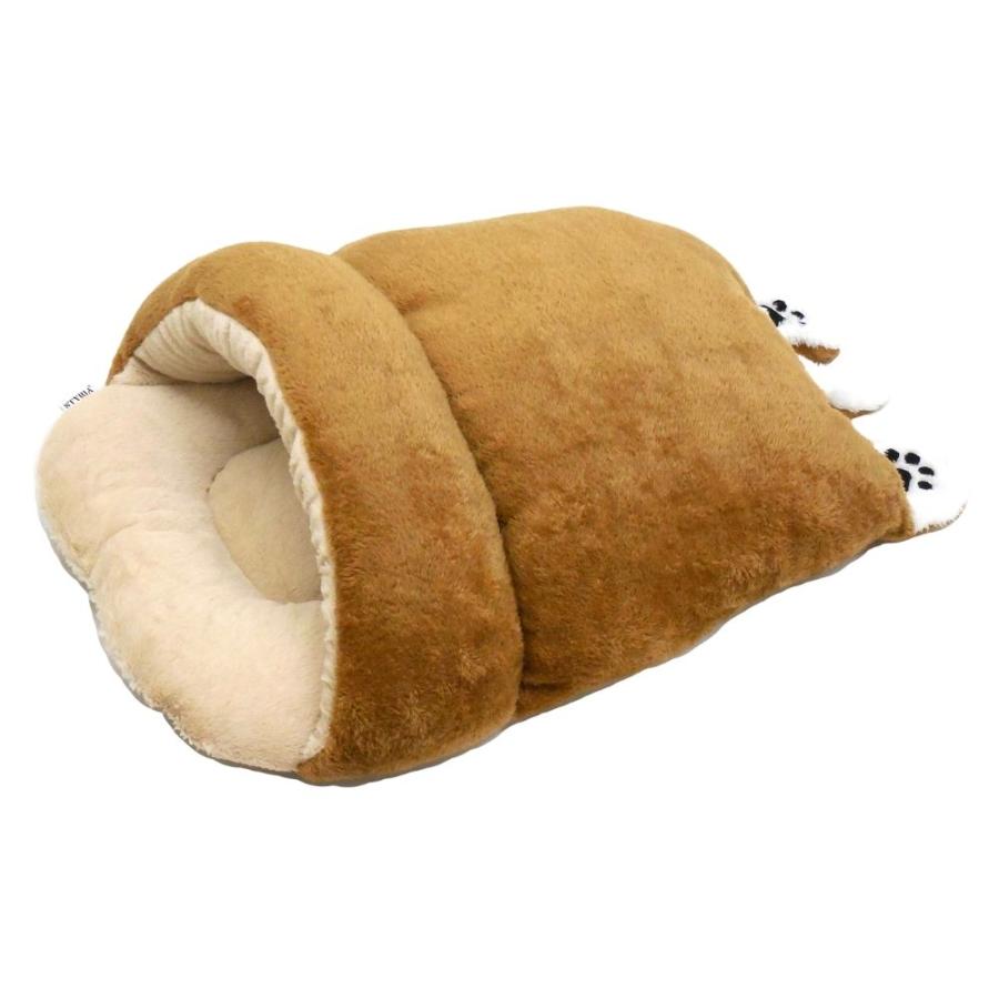 犬 猫 ペット ドーム型 STYRIA にゃんのおしり ドーム 冬 暖かい 洗える かわいい おしゃれ ハウス ベッド 半ドーム 寝袋 布団 もぐる 小型犬 ふわふわ 爆買 | STYRIA | 01