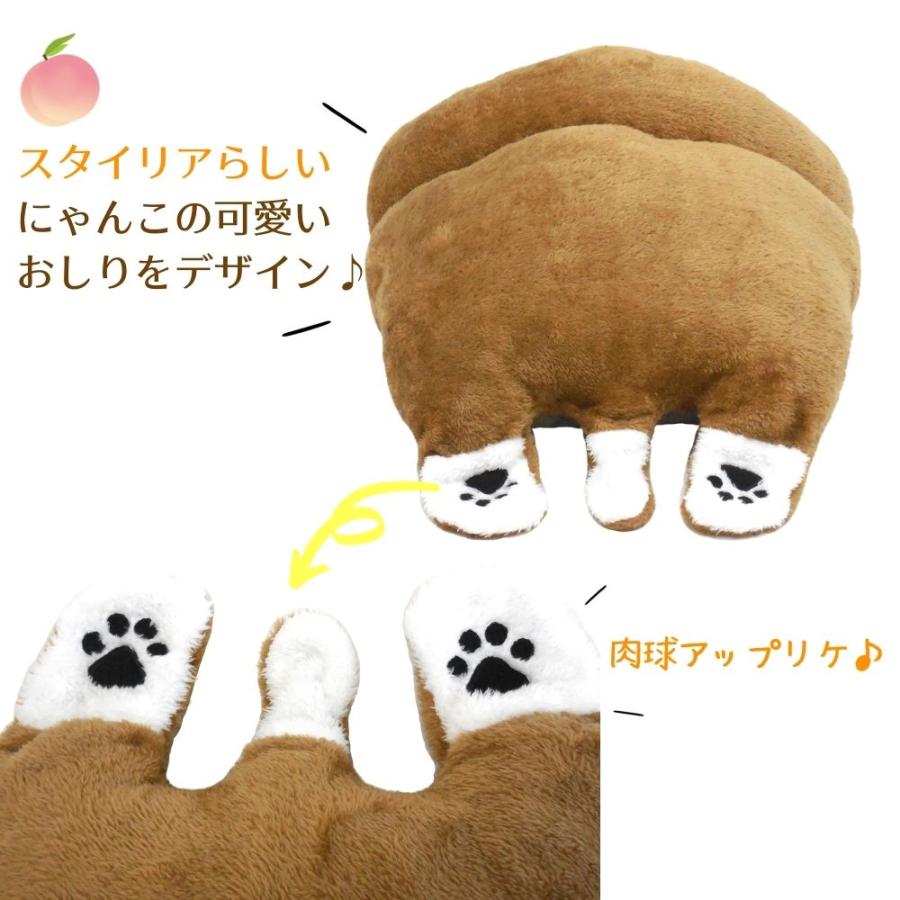 犬 猫 ペット ドーム型 STYRIA にゃんのおしり ドーム 冬 暖かい 洗える かわいい おしゃれ ハウス ベッド 半ドーム 寝袋 布団 もぐる 小型犬 ふわふわ 爆買 | STYRIA | 07