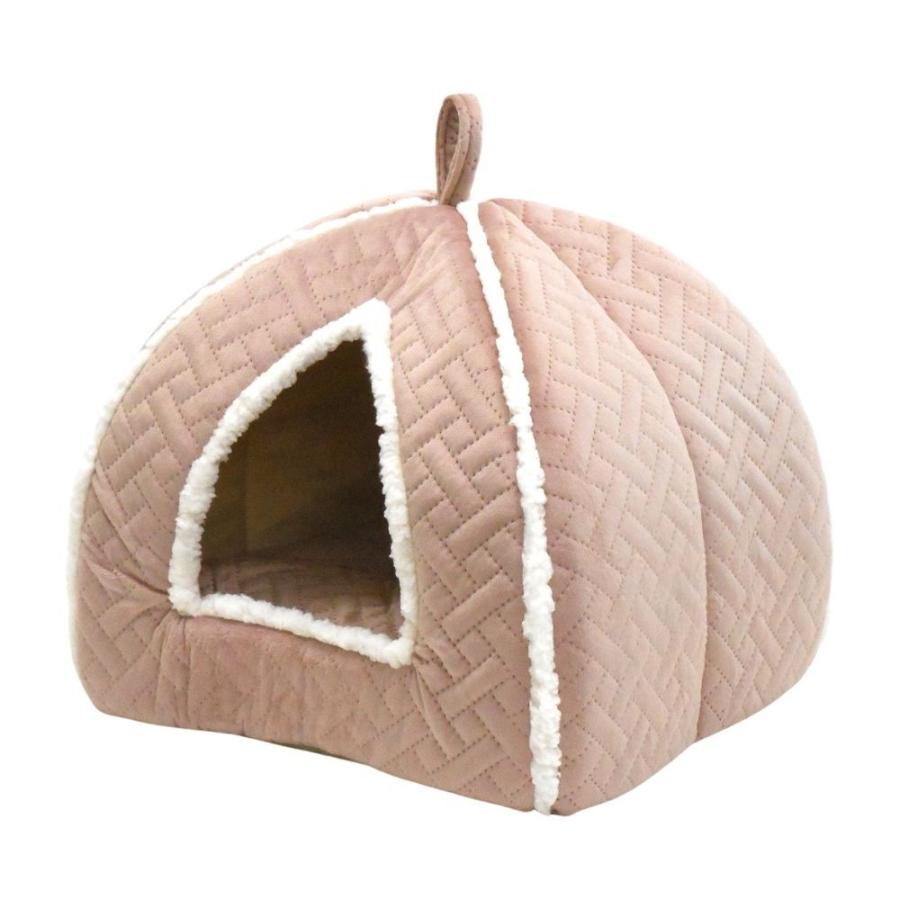 犬 猫 ペット ドーム STYRIA あったか わんにゃん ハウス 冬 通年 暖かい 洗える おしゃれ かわいい ベッド 小型犬 ふかふか リバーシブル クッション コード穴 | STYRIA | 01