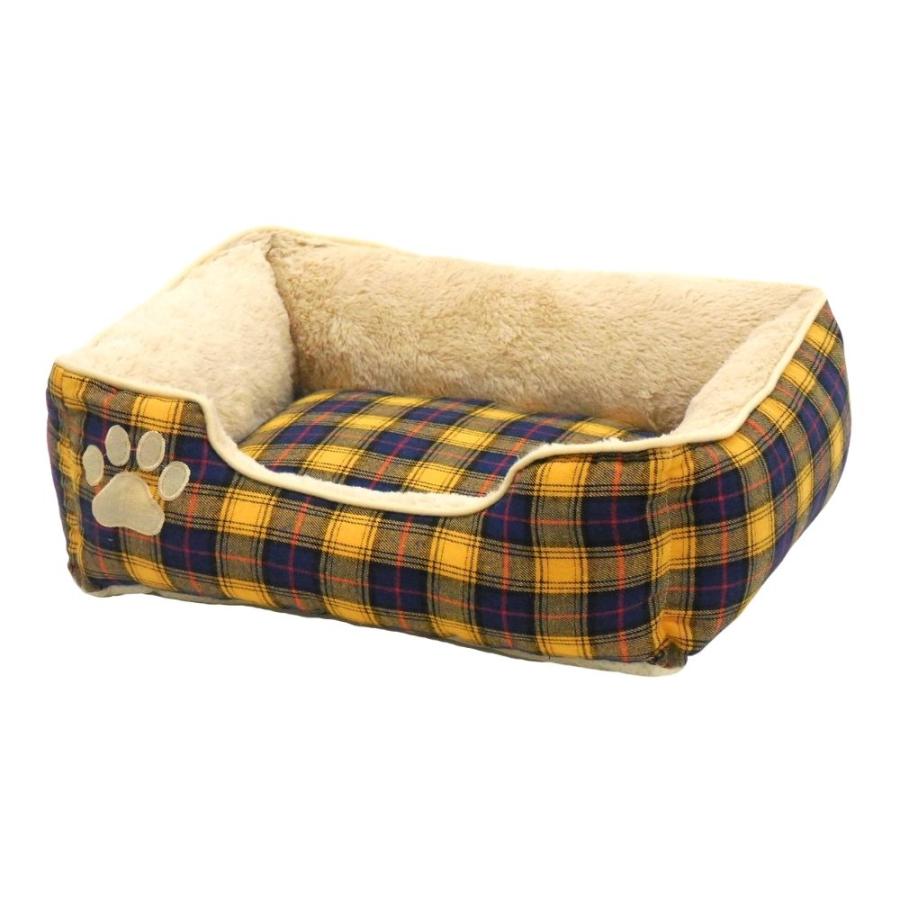犬 猫 ペット ベッド STYRIA タータン フランネル ペットベッド 洗える 冬 あったか 暖かい かわいい おしゃれ 小型犬 インテリア スクエア 滑り止め 2個セット｜styria｜11
