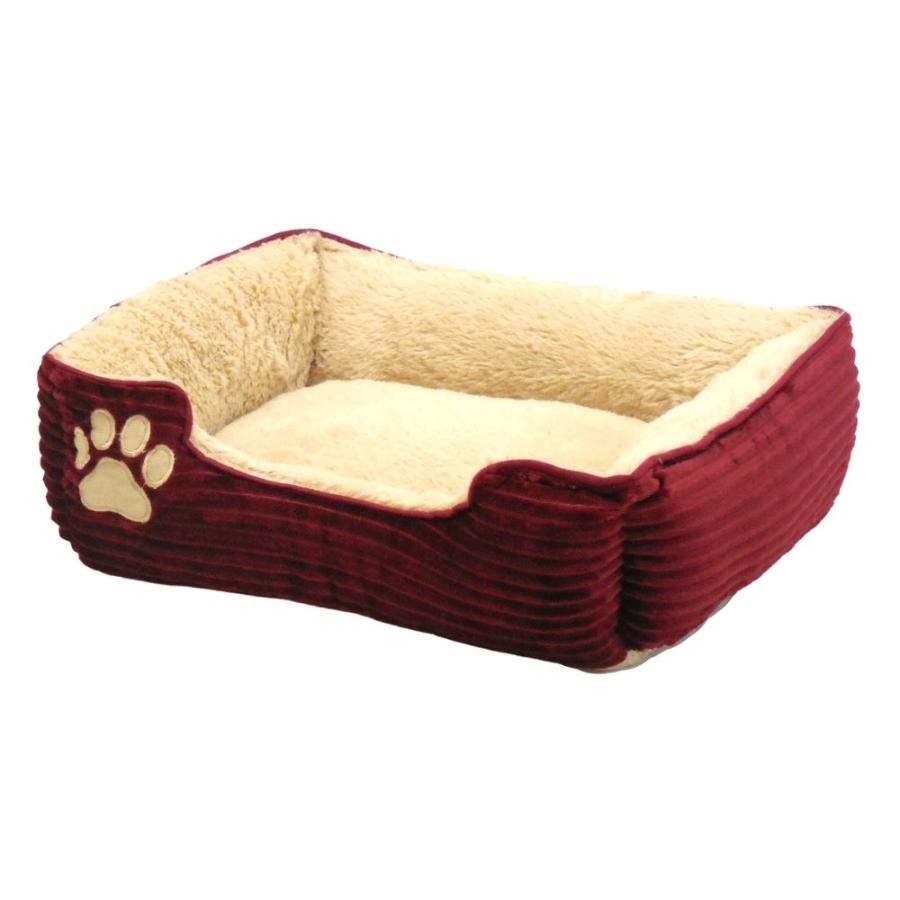 犬 猫 ペット ベッド STYRIA ふっくら コーデュロイ ペットベッド 洗える 冬 冬用 あったか 暖かい かわいい おしゃれ 小型犬 スクエア 滑り止め 2個セット | STYRIA | 10