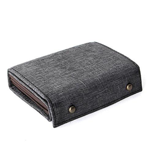 エムピウ m+ プエブロ レザー 二つ折り財布 millefoglie P25