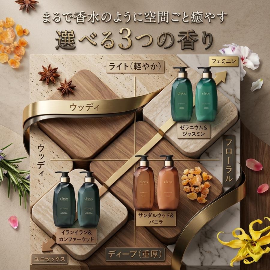 Cleo's beaute クレオズボーテ シャンプートリートメント セット 宝石