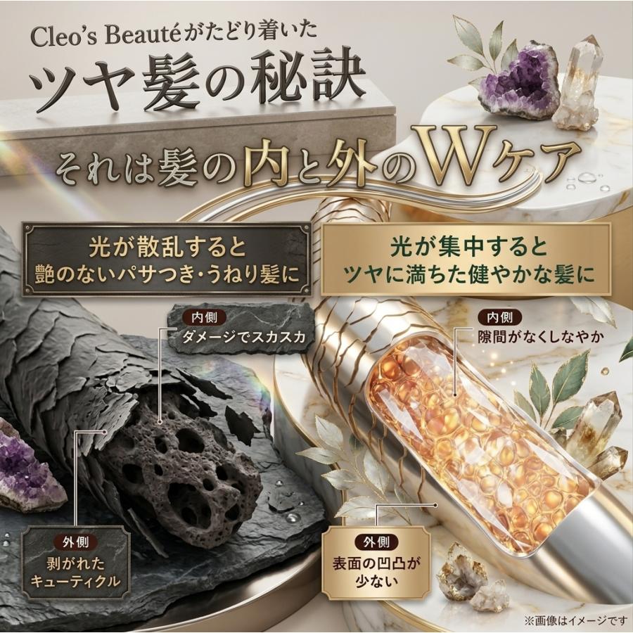 Cleo's beaute クレオズボーテ シャンプートリートメント セット 宝石