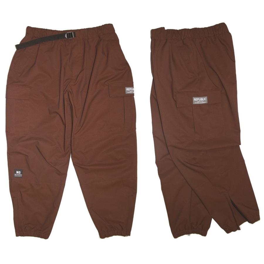 【特別価格】カーゴパンツ リパブリック FW 7TH CHAMBER CARGO PANTS REPUBLIC&CO 耐水・透湿 10,000mm アウトドア 雪山 高機能ウェア｜suave-tribe｜03