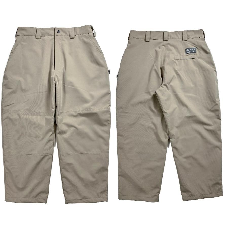 【特別価格】バギーパンツ リパブリック DOUBLE KNEE PANTS REPUBLIC&CO 耐水・透湿 5,000mm アウトドア 雪山 高機能ウェア13800