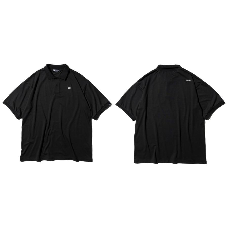 【特別価格】ビックシルエット ポロシャツ リバーサル REVERSAL PEs MVS BIG POLO SHIRTS rv23aw052a  メンズ レディース11500｜suave-tribe｜03