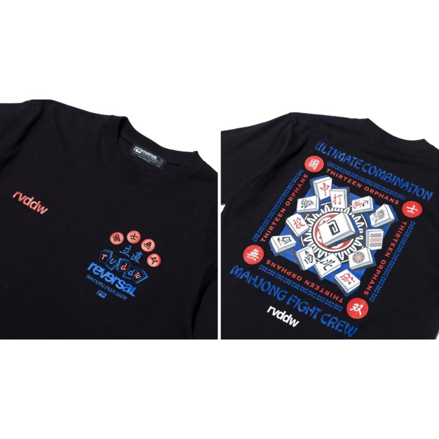 reversal（リバーサル） コットンTシャツ REVERSAL MAHJONG COTTON