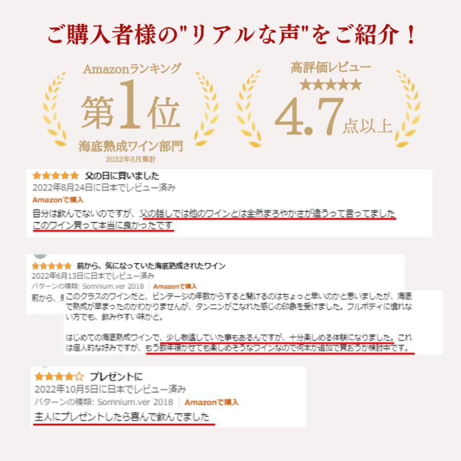 海底熟成ワイン 海底ワイン  ヴィンクロエテルノ 2019年 赤ワイン 高級 フルボディ ギフトワイン プレゼント 女性 還暦祝い ポルトガル 750ml |  | 10