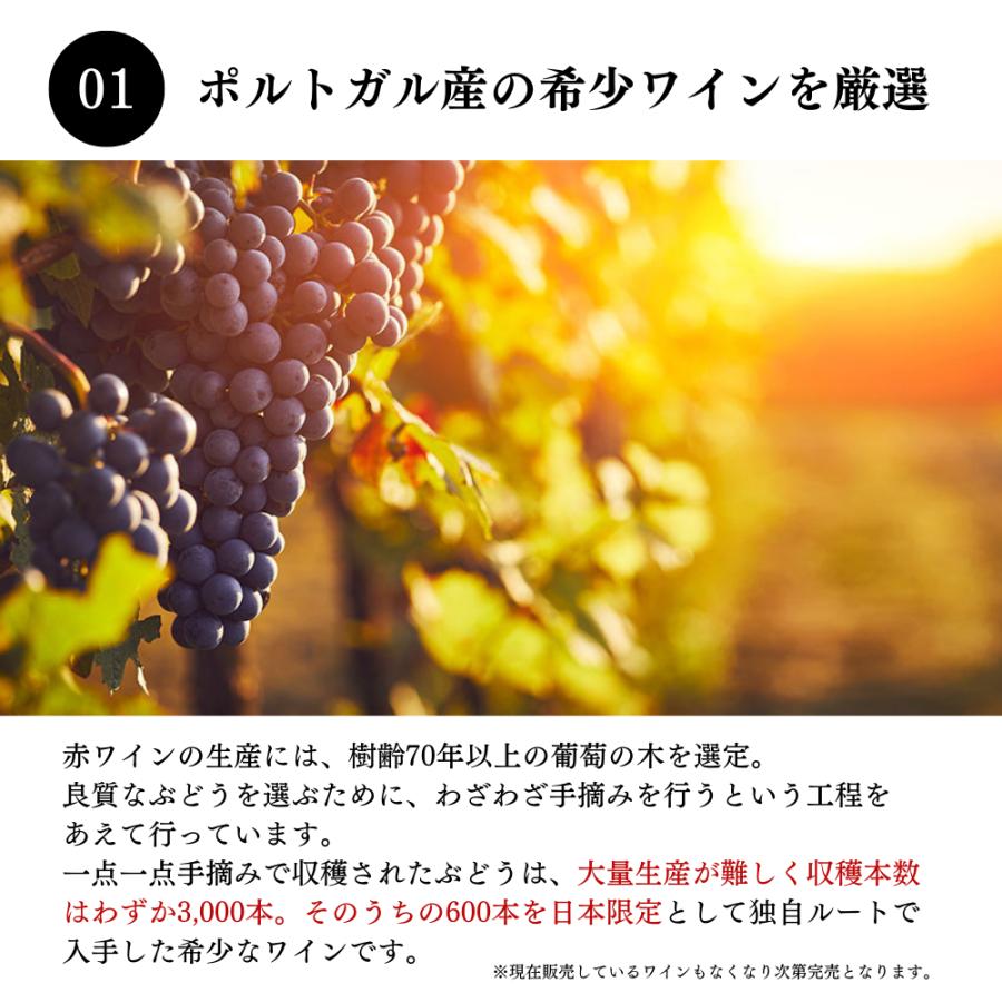 海底熟成ワイン 海底ワイン  ヴィンクロエテルノ 2019年 赤ワイン 高級 フルボディ ギフトワイン プレゼント 女性 還暦祝い ポルトガル 750ml |  | 06