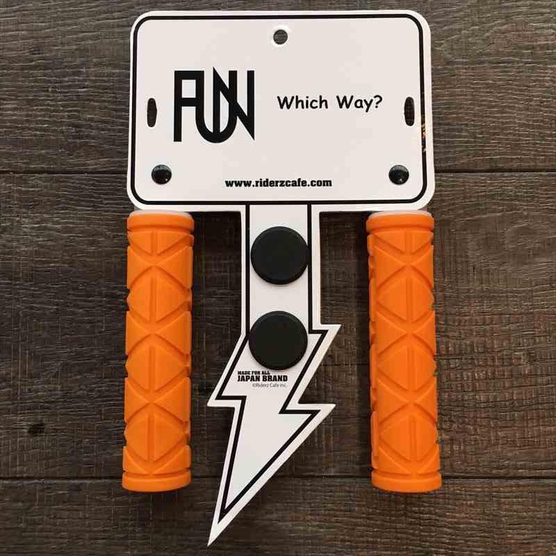 Fun キャンディグリップ オレンジ 径22 2mm ピスト Bmx ピストパーツ 自転車 ピストバイク カラフル おしゃれ カスタム Gr001or サバーバン Yahoo 店 通販 Yahoo ショッピング