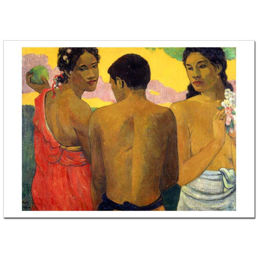 ゴーギャン 3人のタヒチ人three Tahitians ジクレーポスターb4 364ミリ 257ミリ Gauguinp10b4 サクシード21 通販 Yahoo ショッピング