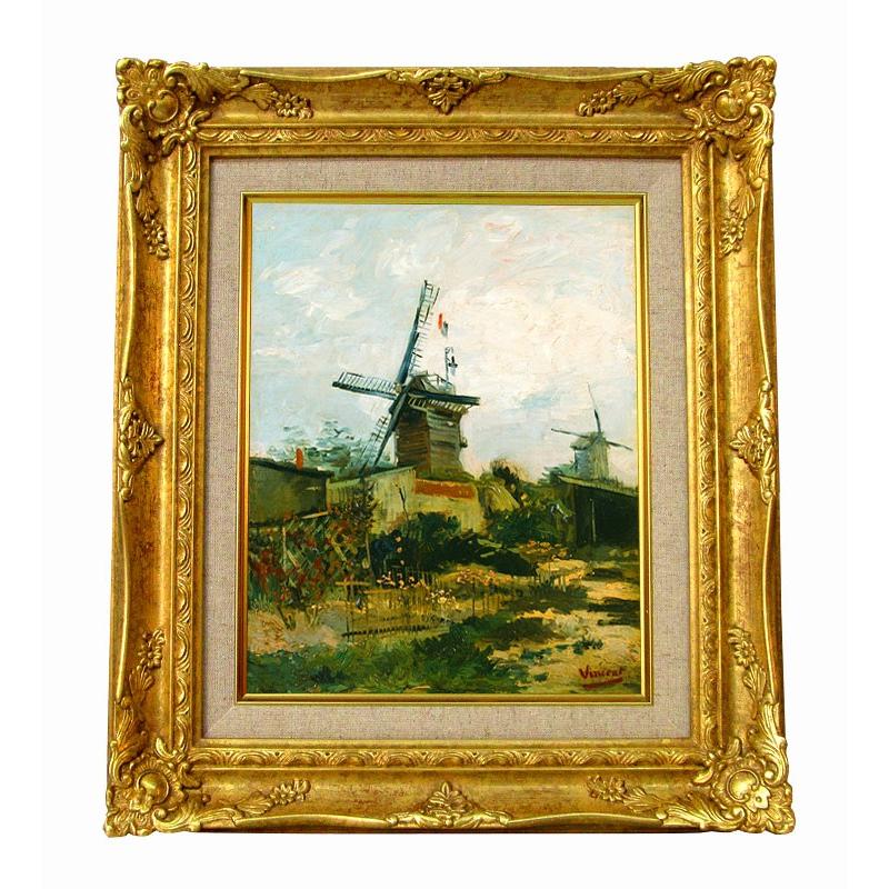 世界の名画　ゴッホ　ムーラン・ド・ブリュットファン　ジクレーキャンバス複製画 豪華額装品 | 