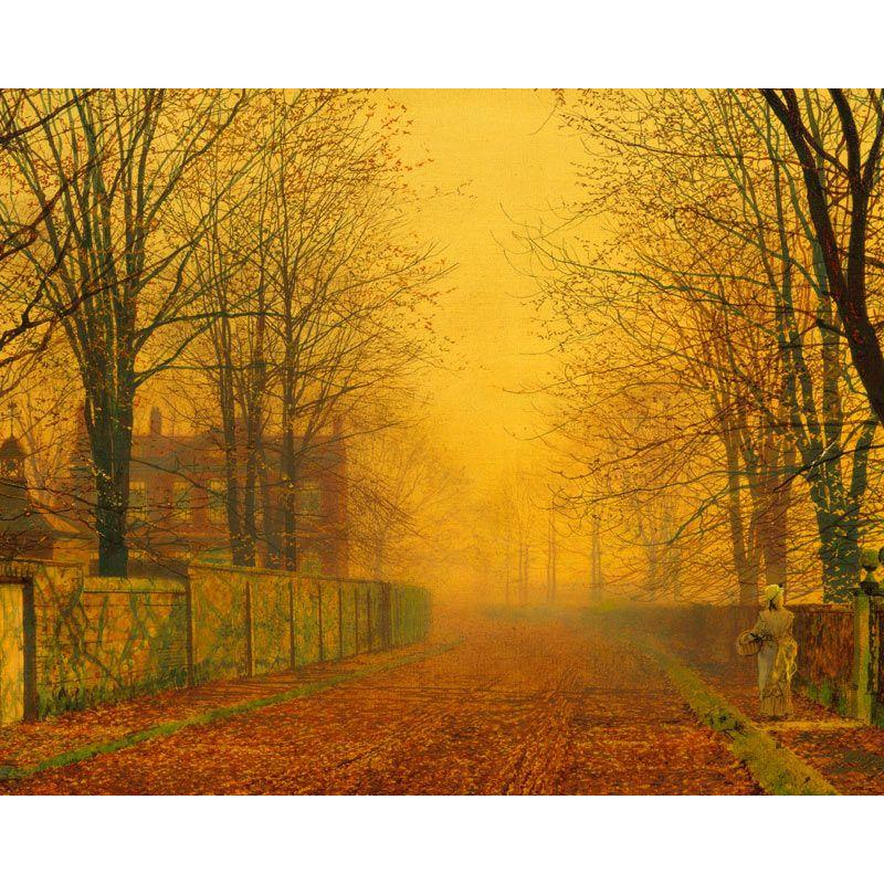 世界の名画　グリムシャウ　Evening Glow Late  ジクレーキャンバス複製画　豪華額装品 |  | 01